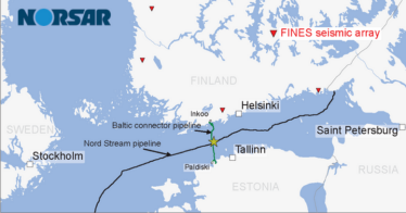 Норвезькі сейсмологи зафіксували вибух у день витоку в трубопроводі Balticconnector /Фото 2
