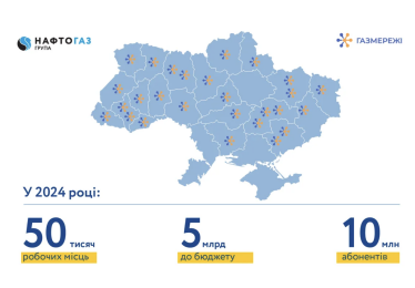 «Нафтогаз» повністю завершив інтеграцію облгазів /Фото 1