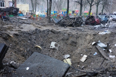 Росія знову обстріляла Київ балістичними ракетами, є руйнування та понад 50 потерпілих (фото, відео) /Фото 7