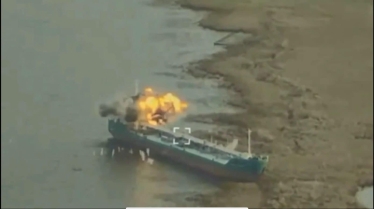 Повітряні сили знищили російський танкер «Механік Погодін». Деталі (фото) /Фото 1