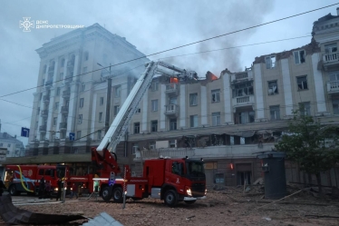 Росія атакувала Дніпро ракетами. У місті є жертви та руйнування (оновлюється) /Фото 2