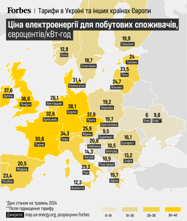 Уряд підвищив тариф на електрику для населення з 1 червня на 64% /Фото 1