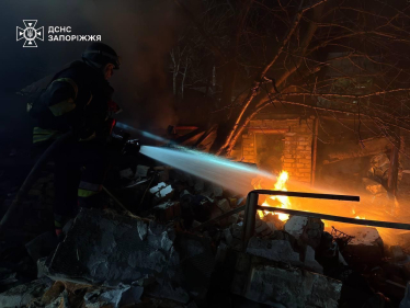 Росія атакувала Запоріжжя дронами, є поранені та загиблі (фото, відео) (оновлено) /Фото 1