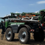 Самохідний обприскувач у полі: Amazone показала роботу Pantera 4504 HW