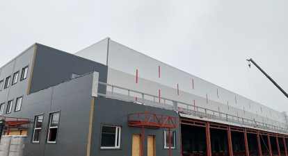 До літа 2026-го БаДМ завершить будівництво нового складського комплексу поблизу Києва /надано компанією