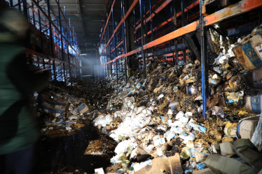 Удар Росії по складу ООН у Дніпрі знищив велику партію гуманітарної допомоги /Фото 2