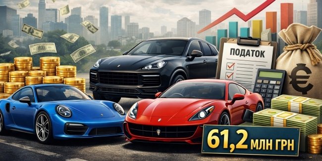 Українці витратили більше 61 мільйона гривень на люксові автомобілі за два місяці.