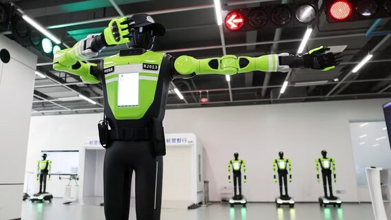 У Китаї роботи вже спостерігають за дотриманням правил дорожнього руху замість поліцейських. Порушники отримали 170 000 зауважень, але поки обійшлося без арештів